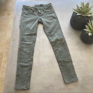 NWOT AG Adriano Goldschmied Moto Legging Jeans